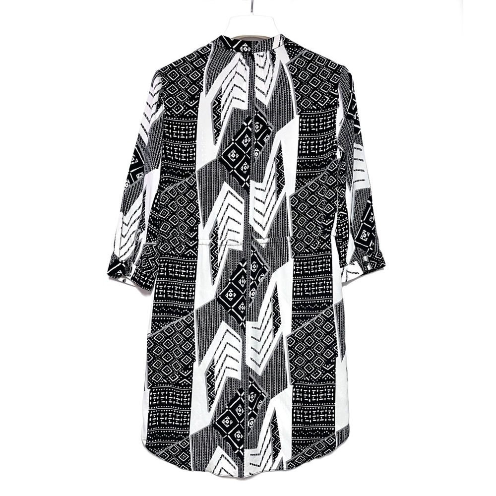 Diana von Furstenberg x Revolve Freya Silk Stretch Shirt Dress Size 2 FLAWED - Picture 4 of 14